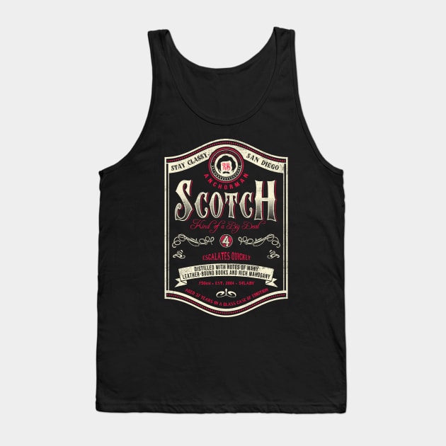 Anchorman Scotch Tank Top by ACraigL